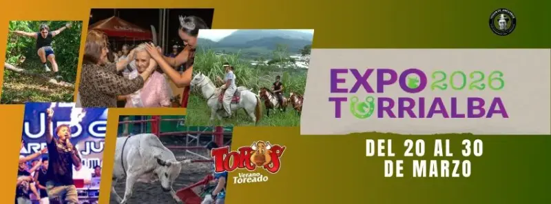 Disfrutá la Expo Turrialba 2026 con toros, conciertos, comidas típicas y actividades para toda la familia en una fiesta llena de tradición.