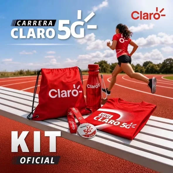 Participa en la Carrera Claro 5G el 1 de noviembre en Mall Oxígeno, Heredia, con distancias de 5K y 10K.