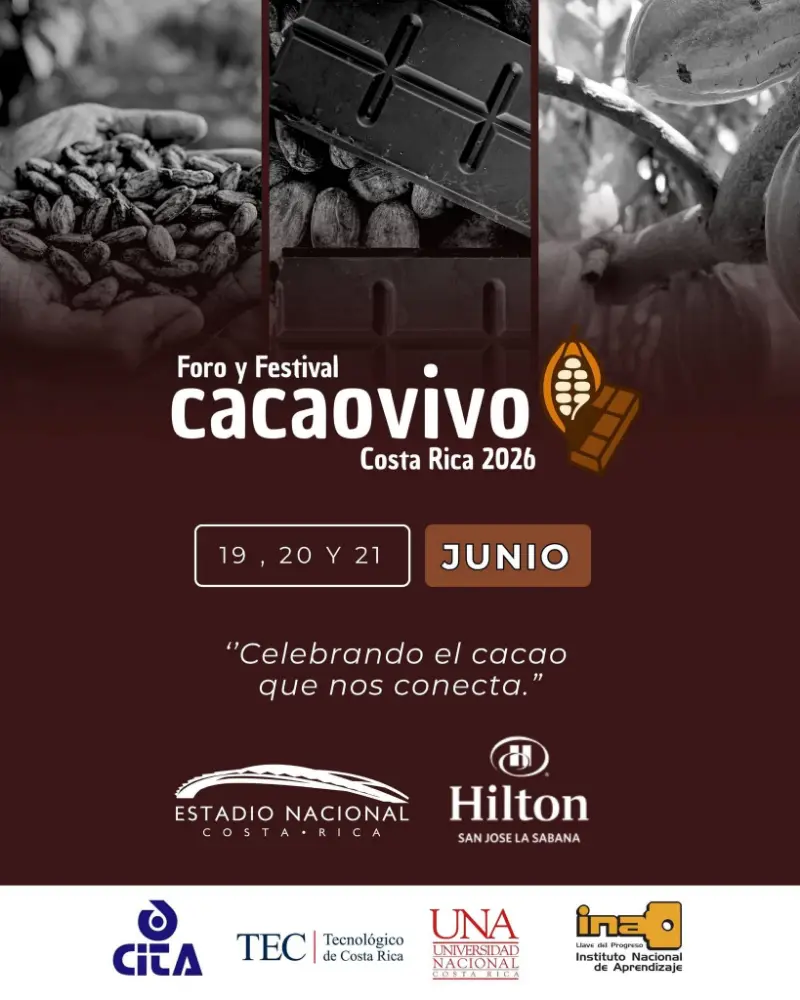 Que hacer hoy en Costa Rica: Foro y festival del cacao con charlas, expositores y experiencias alrededor del chocolate en San José.