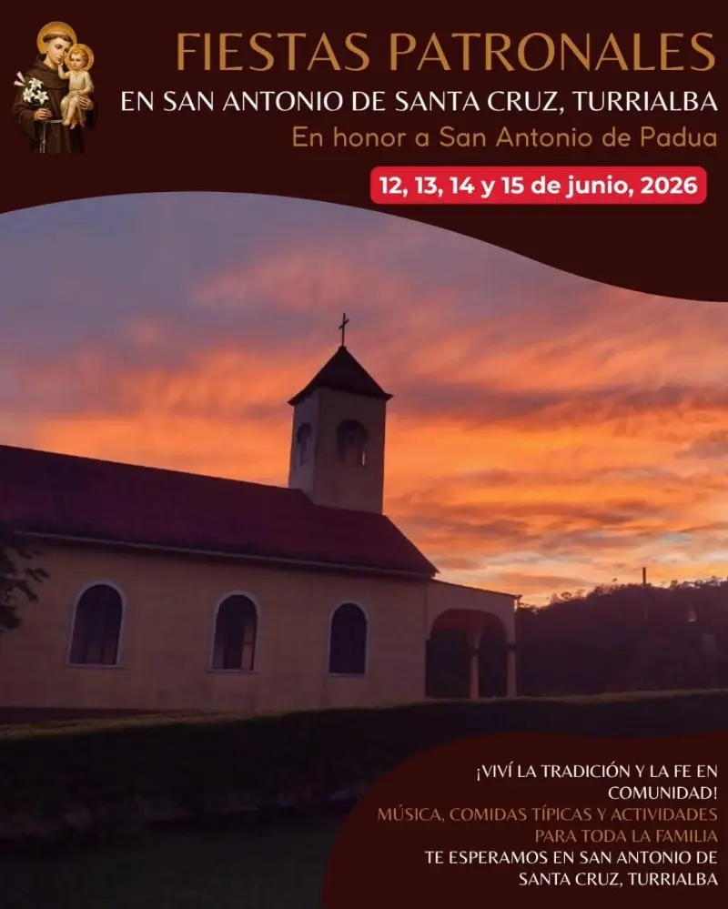 Viví la tradición, la fe y la cultura en las fiestas patronales de San Antonio de Santa Cruz.