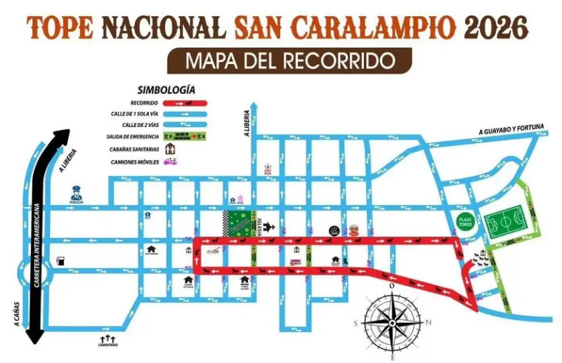 Que hacer hoy en Costa Rica: Bagaces celebrará el Gran Tope Nacional San Caralampio 2026 con tradición, caballistas y ambiente familiar.