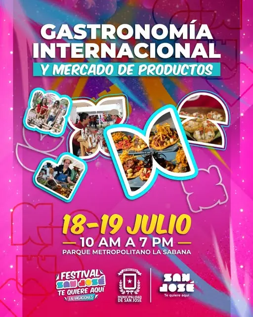 Que hacer hoy en Costa Rica: Dos días de gastronomía internacional y mercado de productos en el Parque Metropolitano La Sabana.