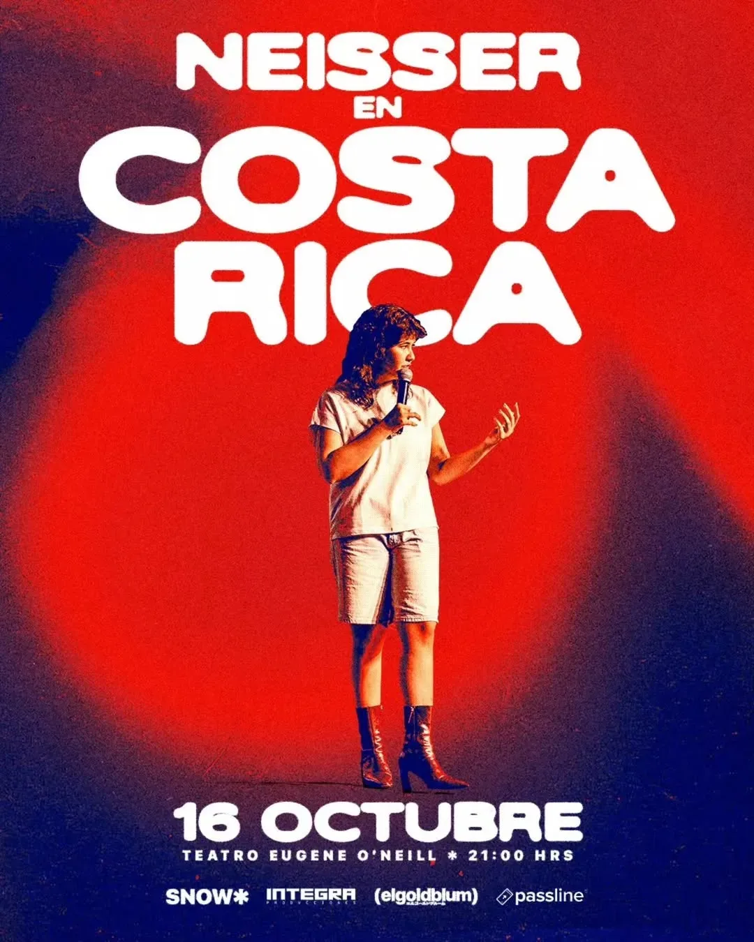 Disfruta de una noche de risas con Neisser Banout en el Teatro Eugene O'Neill. ¡No te lo pierdas!