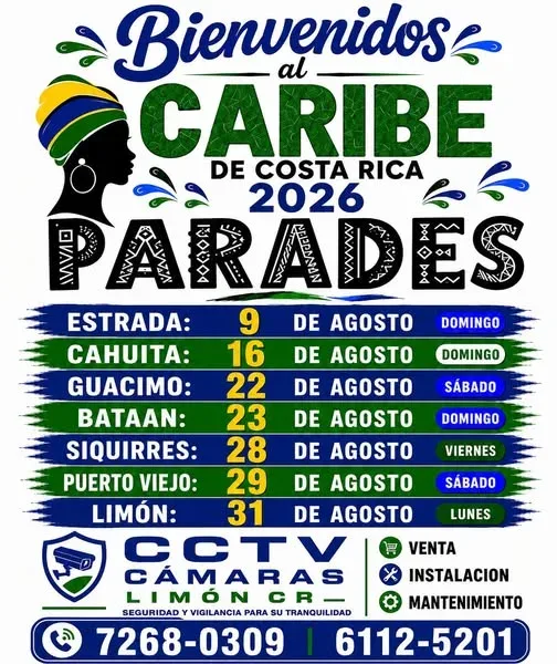 Celebra la cultura afrodescendiente en el Caribe con desfiles en varias localidades durante agosto.