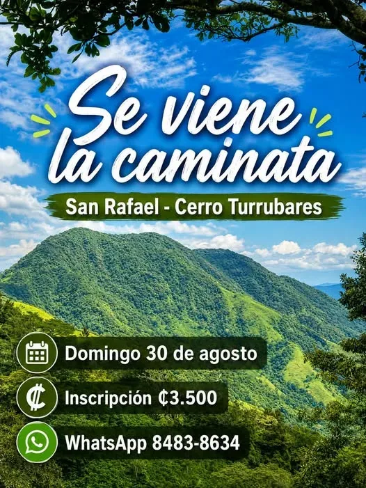 Caminata a beneficio de la escuela con rutas de 6 y 8 kilómetros. ¡Únete y apoya la educación!