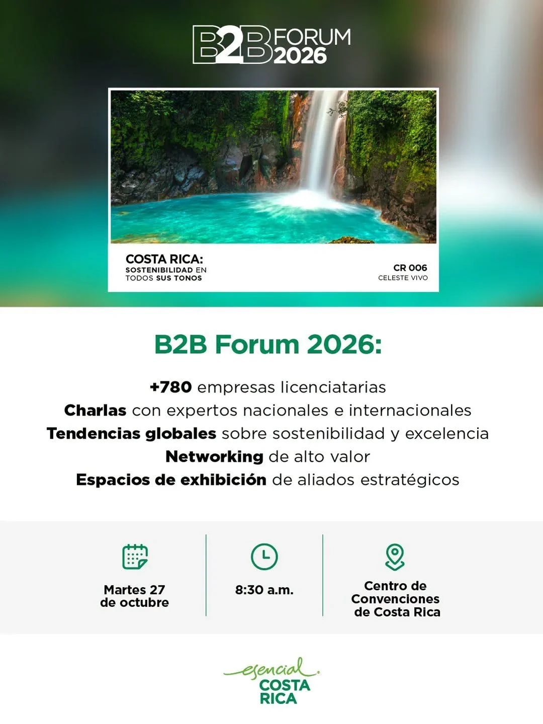 Evento exclusivo para la comunidad licenciataria con charlas, networking y exhibiciones sobre sostenibilidad y excelencia.