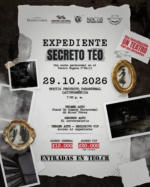 Noche de misterio, humor y experiencias paranormales en el Teatro Eugene O’Neill el 29 de octubre.