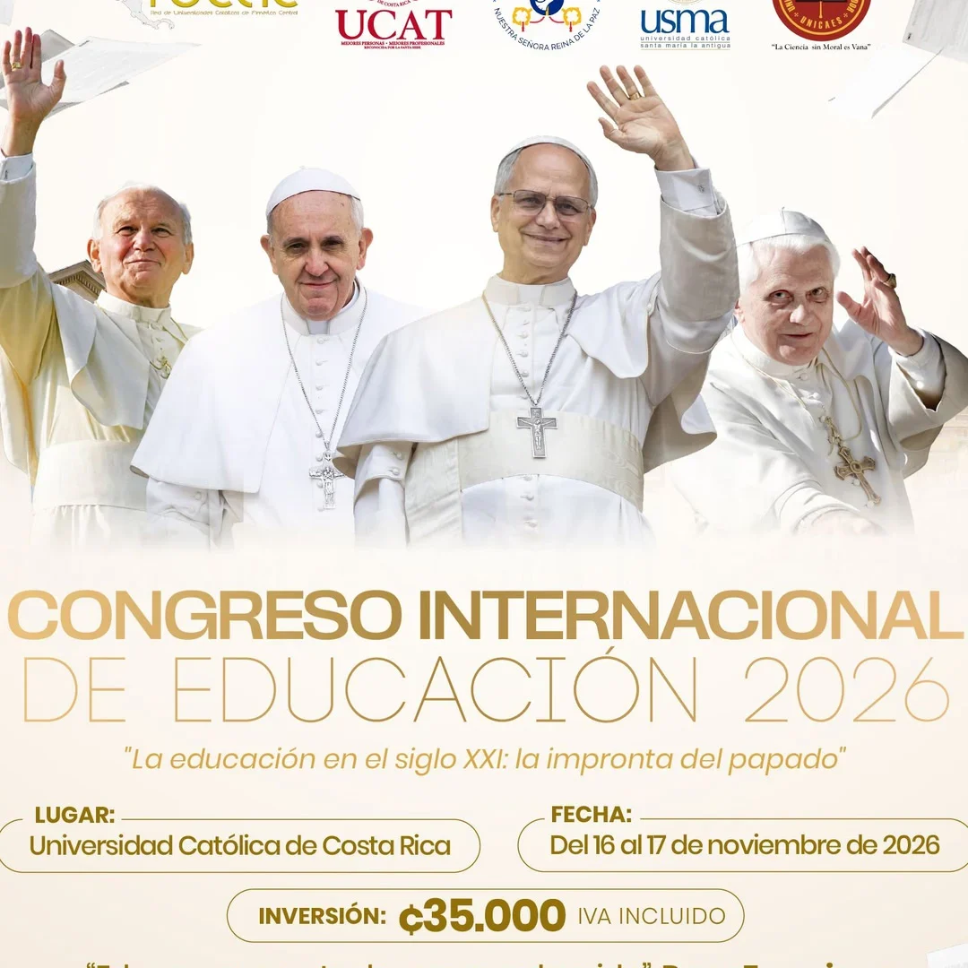 Encuentro internacional sobre educación, sociedad y valores en el siglo XXI en la Universidad Católica de Costa Rica.