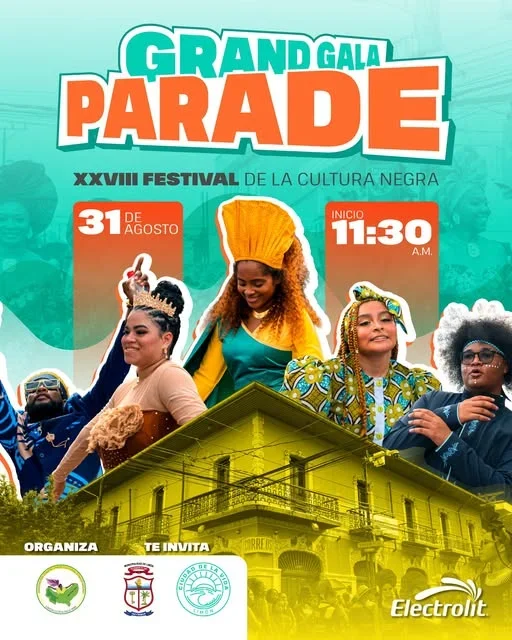 Celebra la cultura y tradiciones de Limón en el Grand Gala Parade el 31 de agosto a las 11:30 a.m.