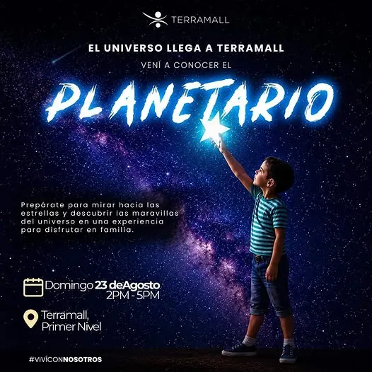 Una experiencia familiar para descubrir los misterios del universo en Terramall.